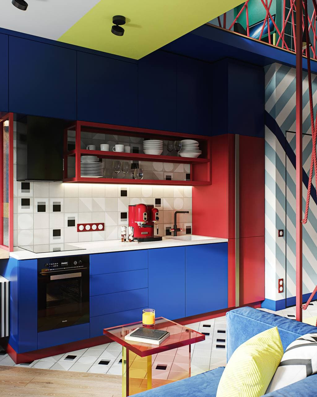 Кухня гостиная/ kitchen living room