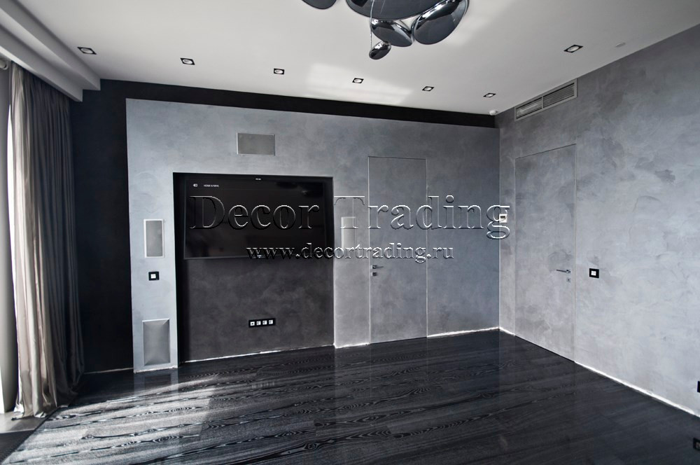 Обложка проекта: Отделка "Итальянская декоративная краска с эффектом мокрого шелка