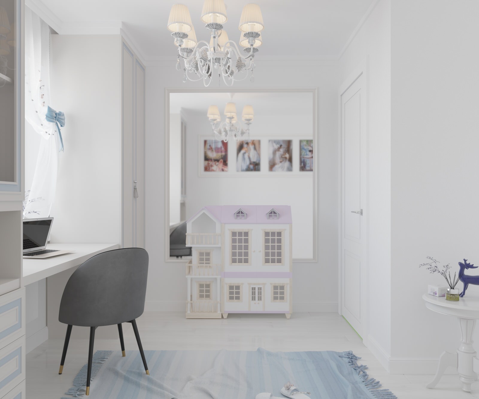 Дизайн интерьера 4-х комнатной квартиры