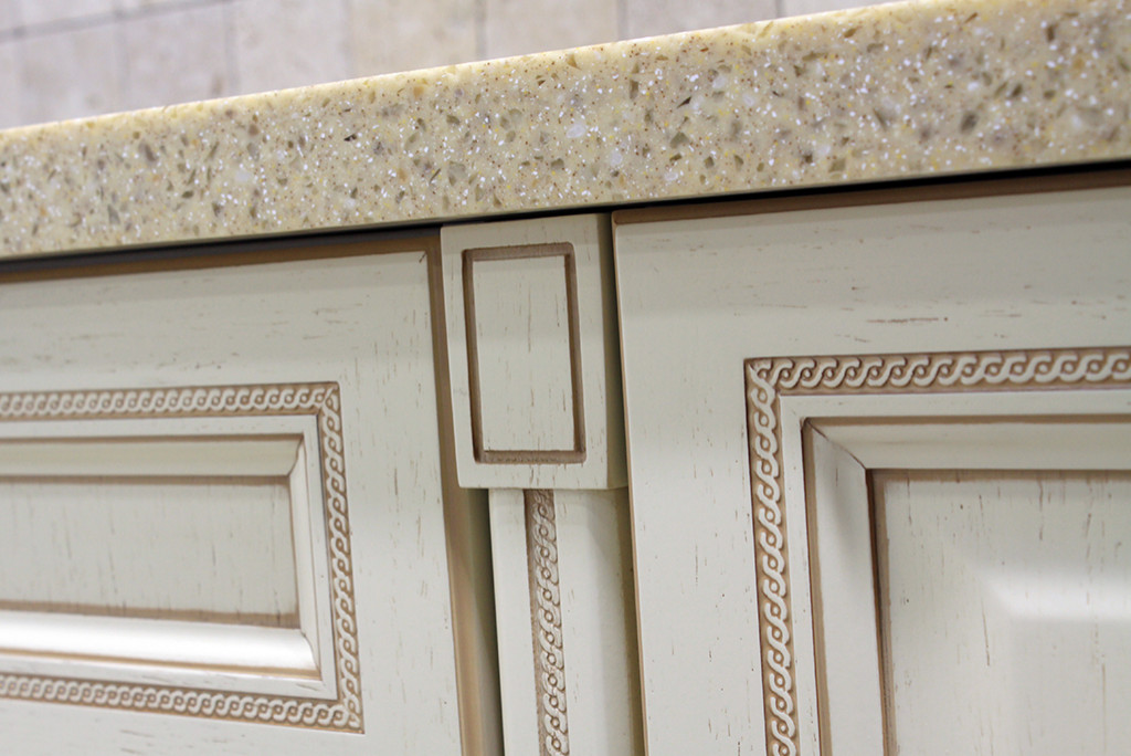 Кухонный Гарнитур «Афина» дуб с золотой патиной