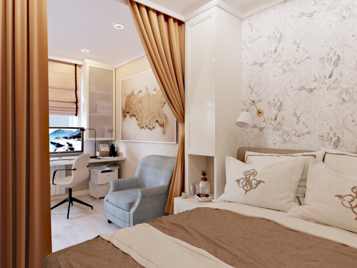 Карамелька. Спальня.