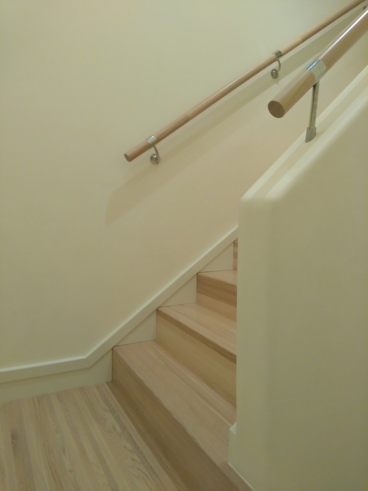 Облицовка лестницы в квартире