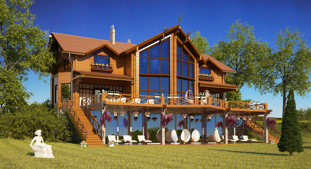 Дом в Ленинградской области