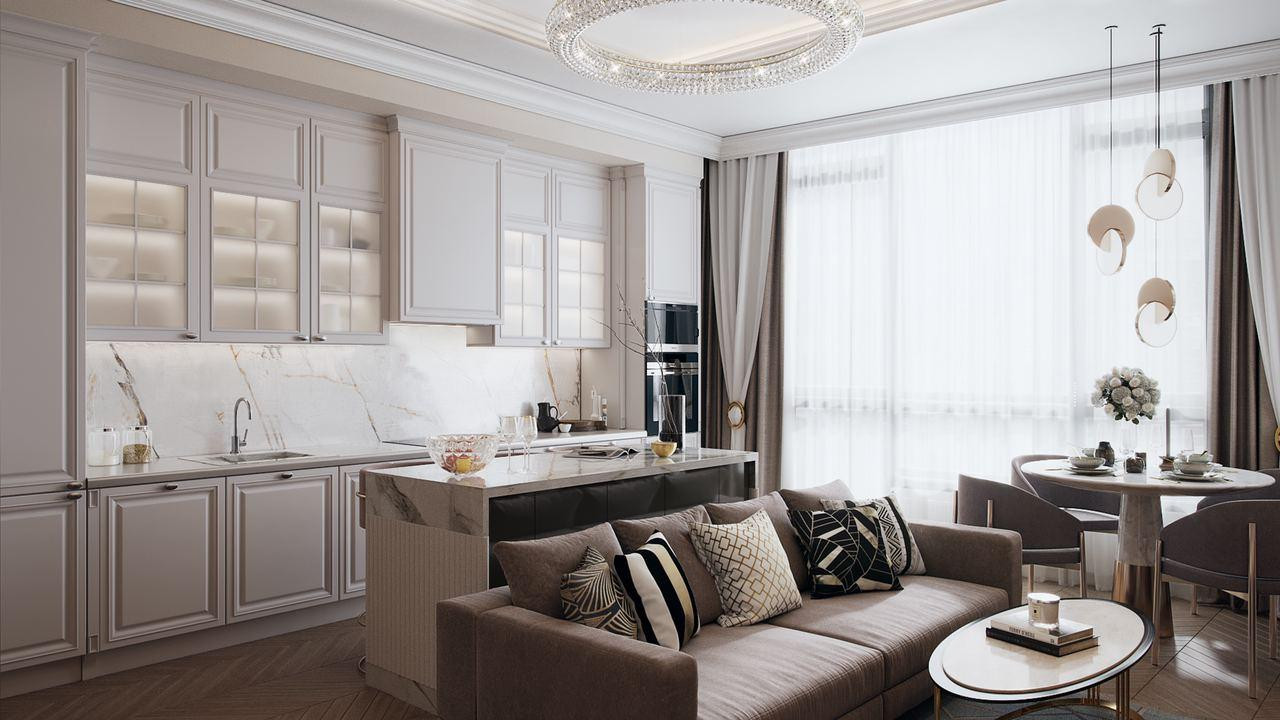 ЖК Событие, 3 комнаты, 104 м²