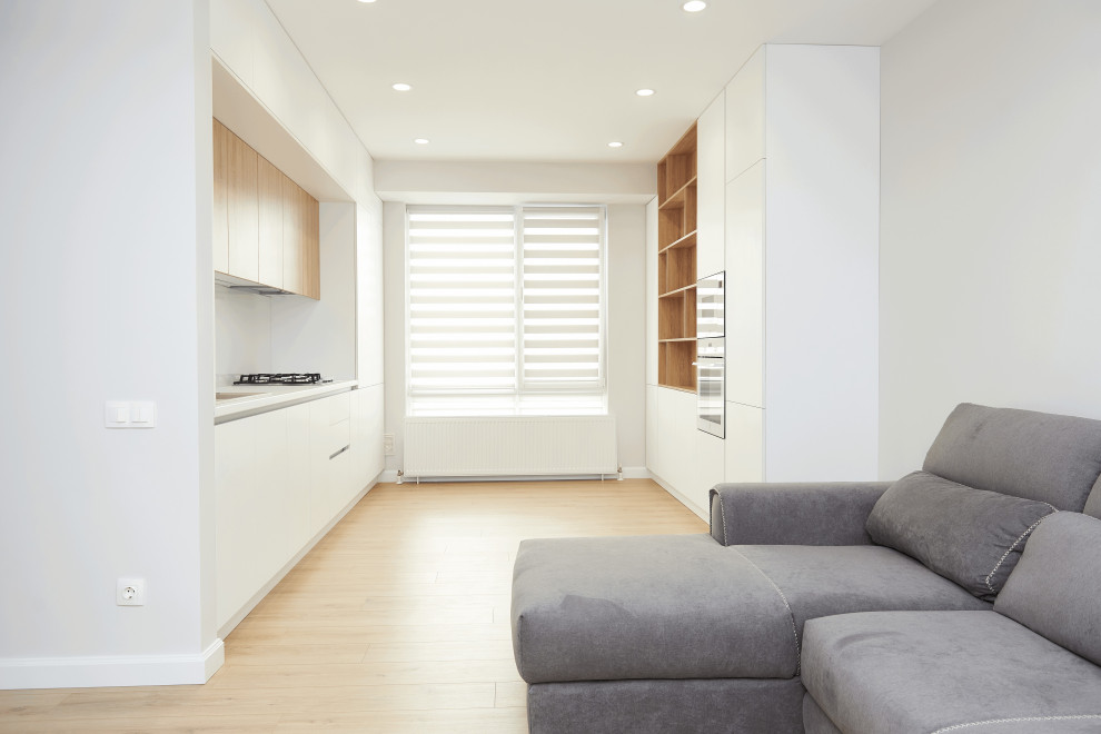 Косметический ремонт двухкомнатной квартиры в минималистическом стиле