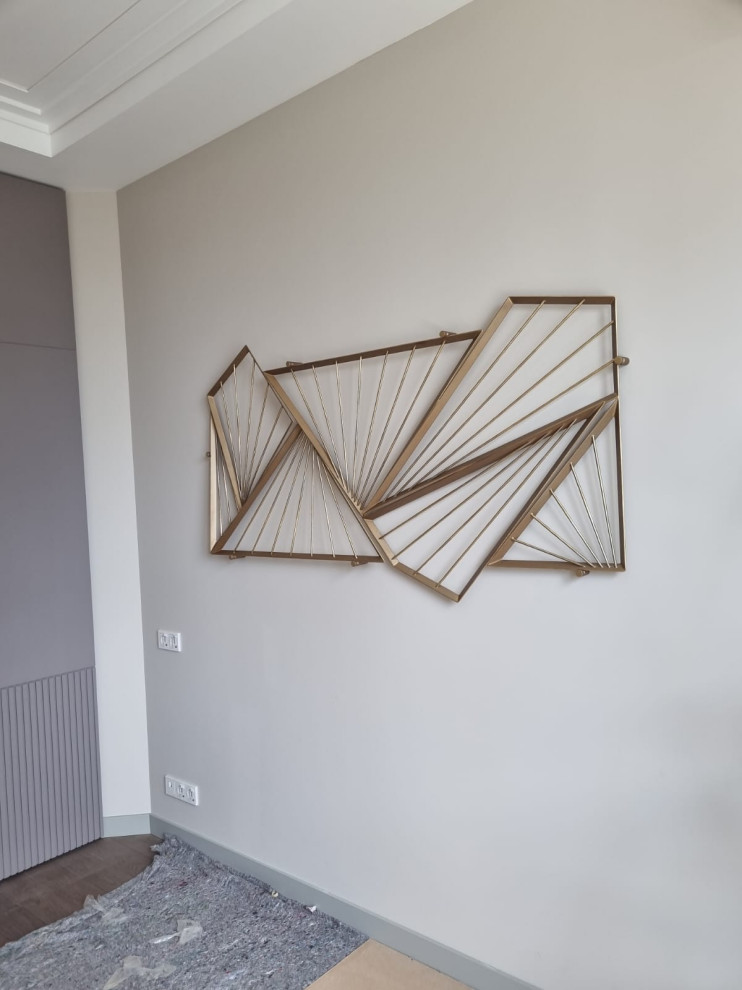 Обложка проекта: картина из металла