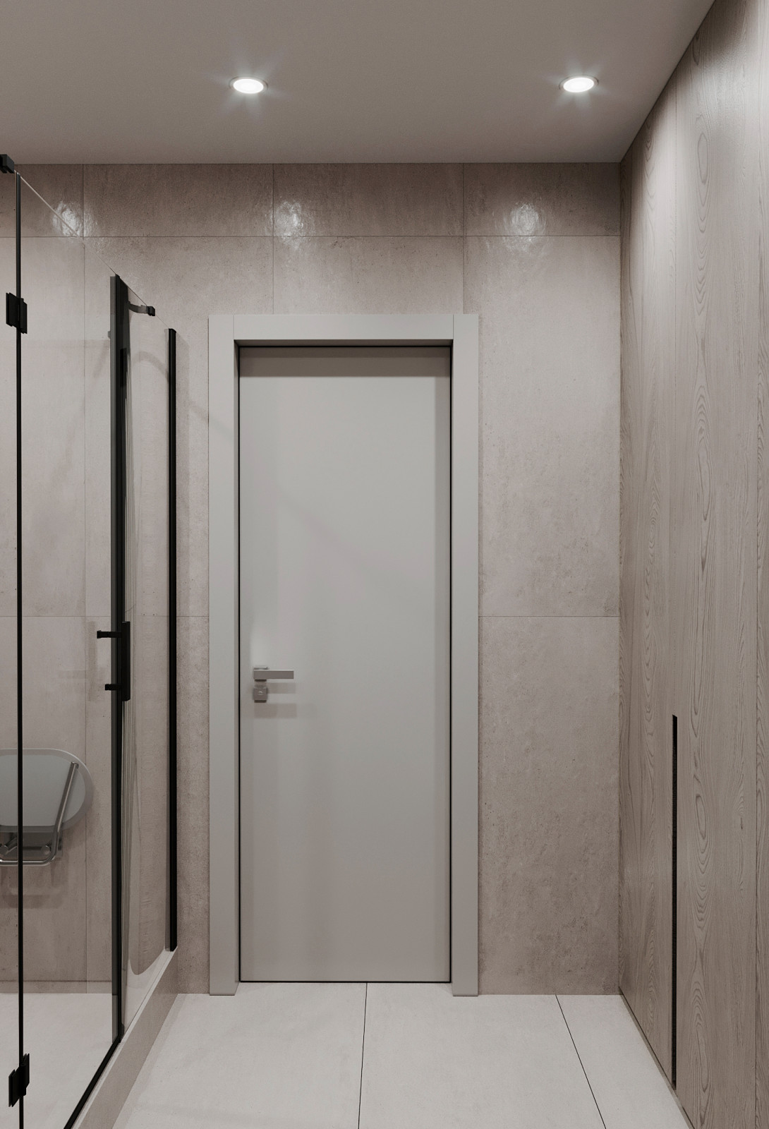 Санузлы в квартире в ЖК "Discovery Residence" Екатеринбург