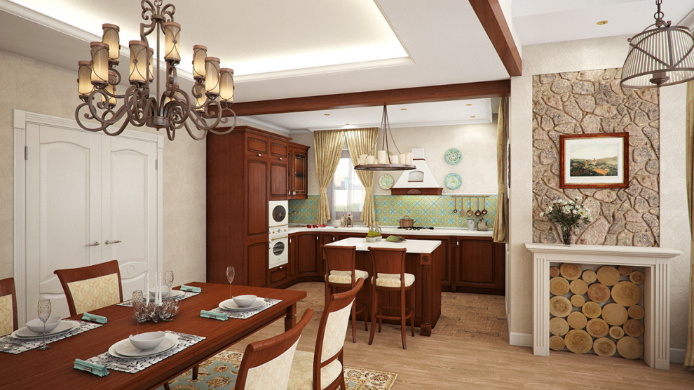 Дизайн проект дома 170 м2 (С элементами шале)