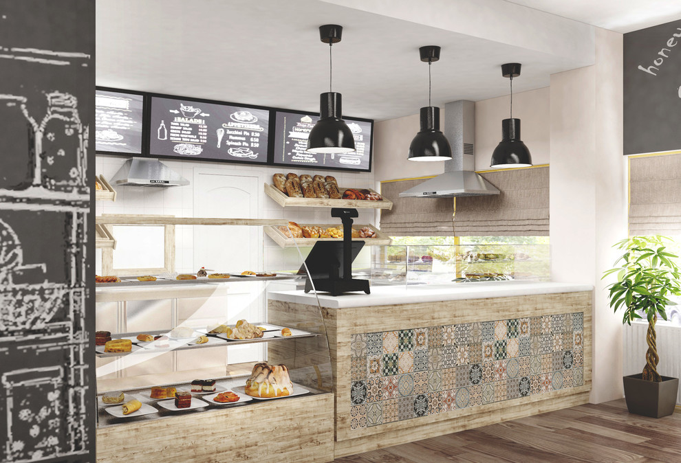 Концепция оформления кафе в гипермаркете Касторама