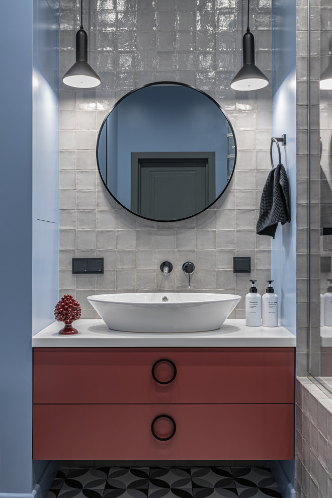 Трехкомнатная квартира с кухней—гостиной