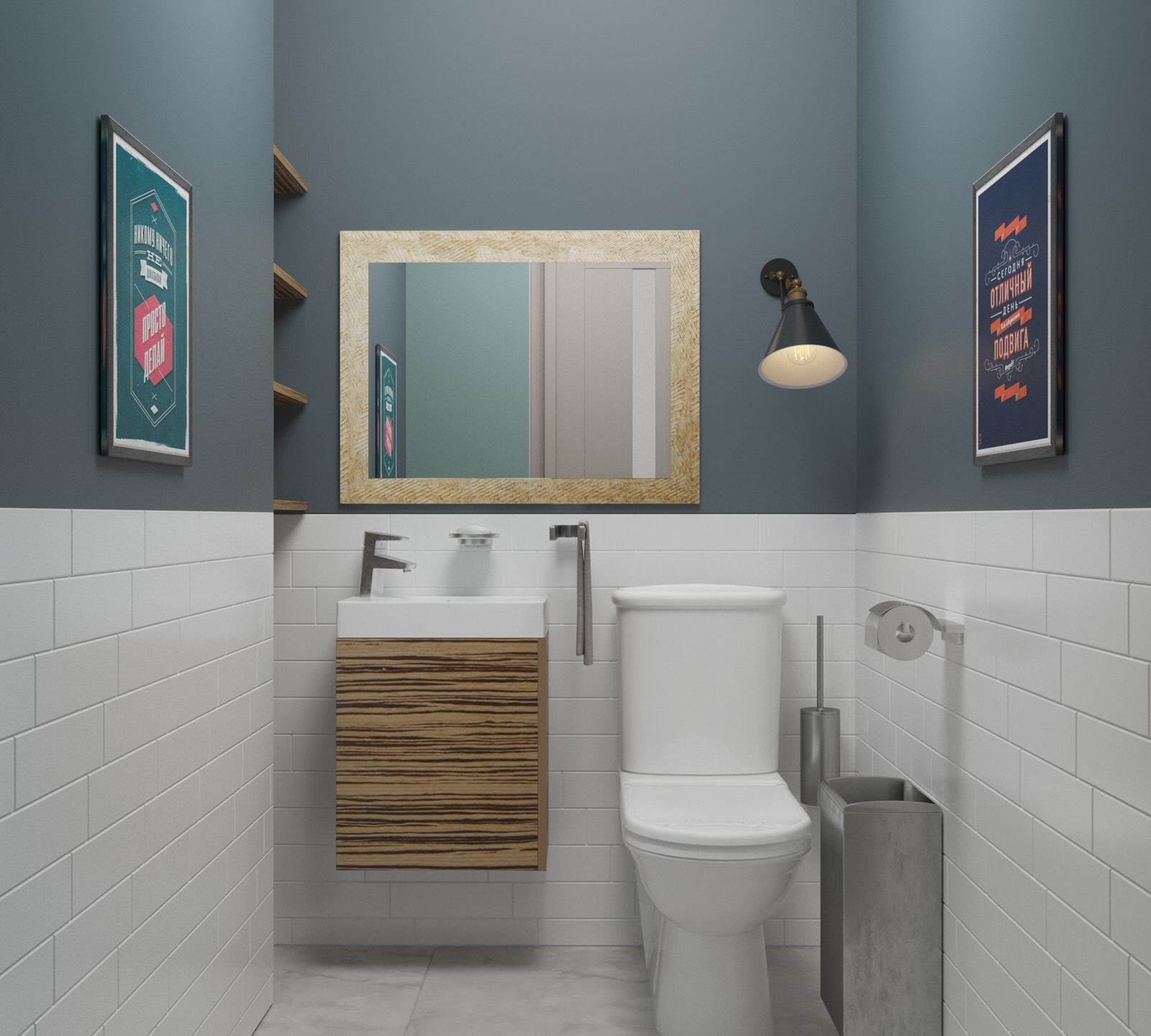 Квартира в современном стиле со скандинавским настроением