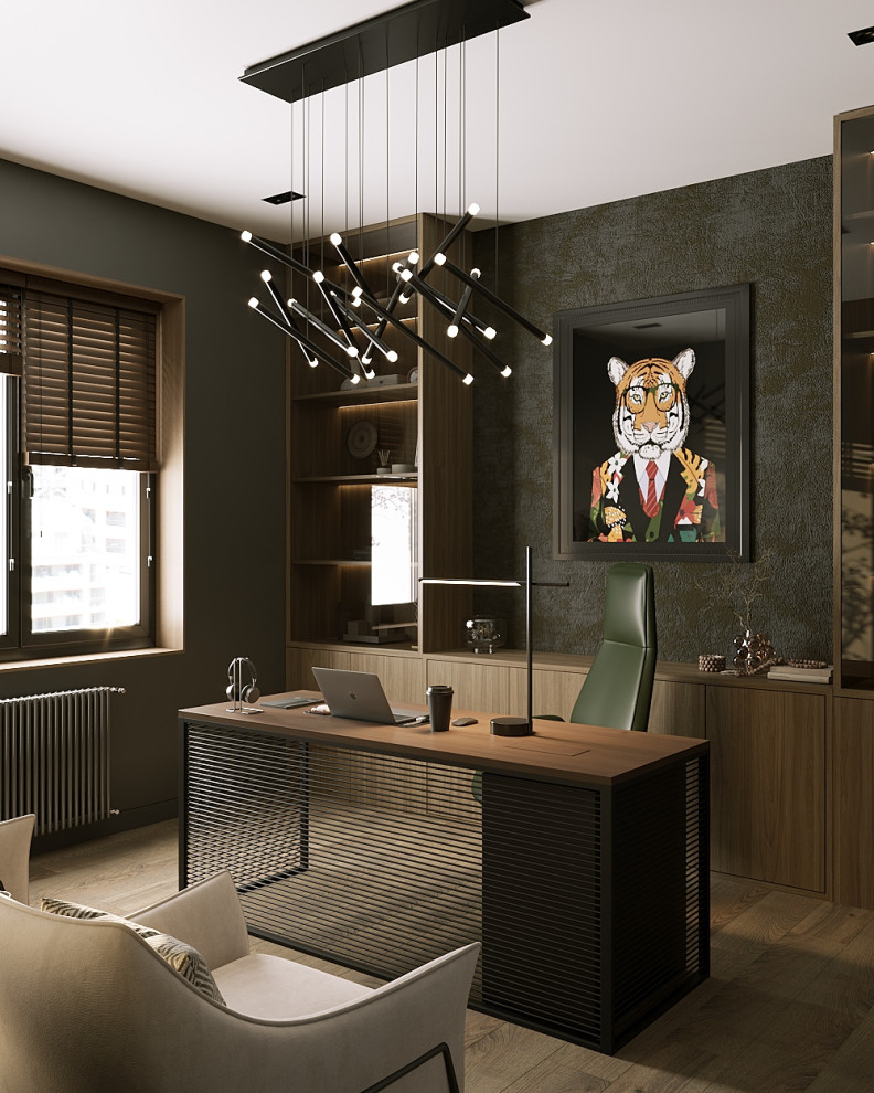 Современный кабинет для мужчины