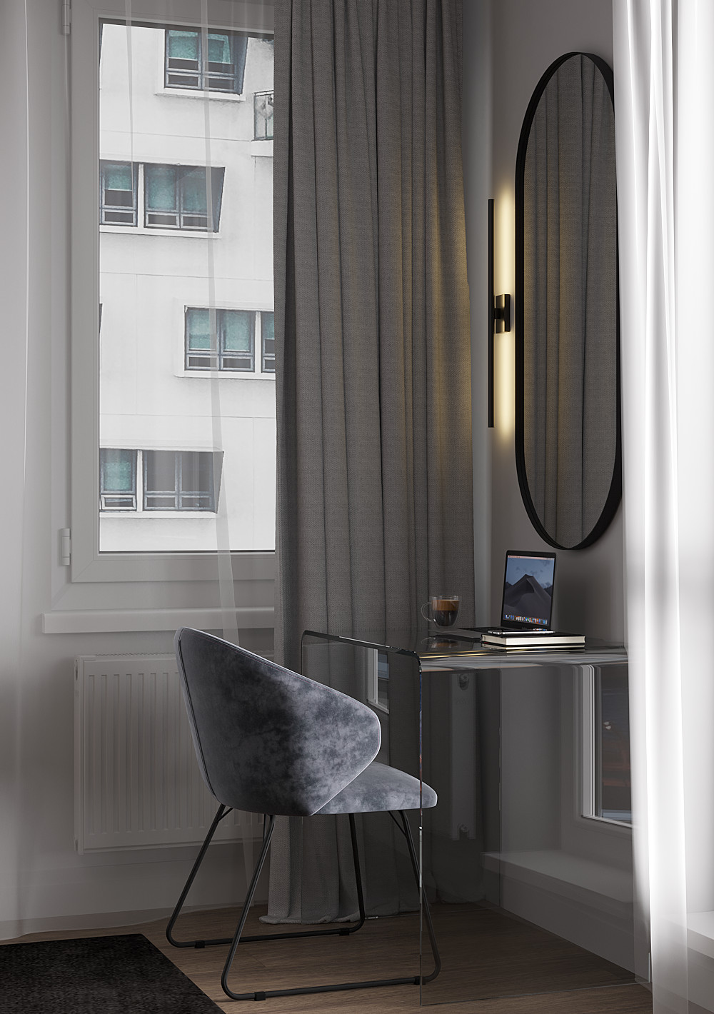 Спальня. Рабочее место