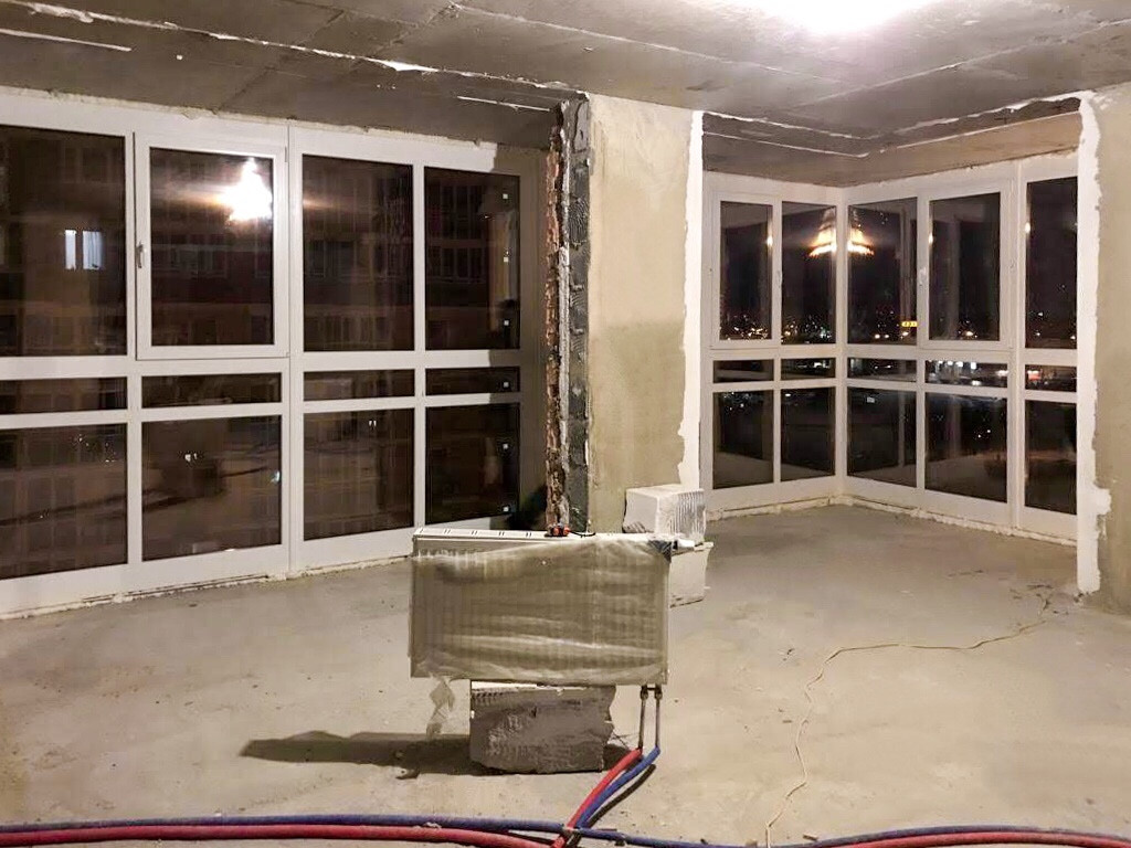 Обложка проекта: Замена холодного остекления балкона на теплое, с сохранением фасада