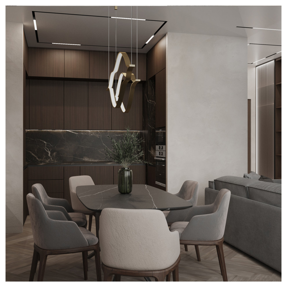 Проект в ЖК Виталити 65 м2