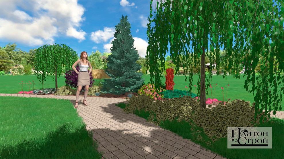 Ландшафтный дизайн Вышгород