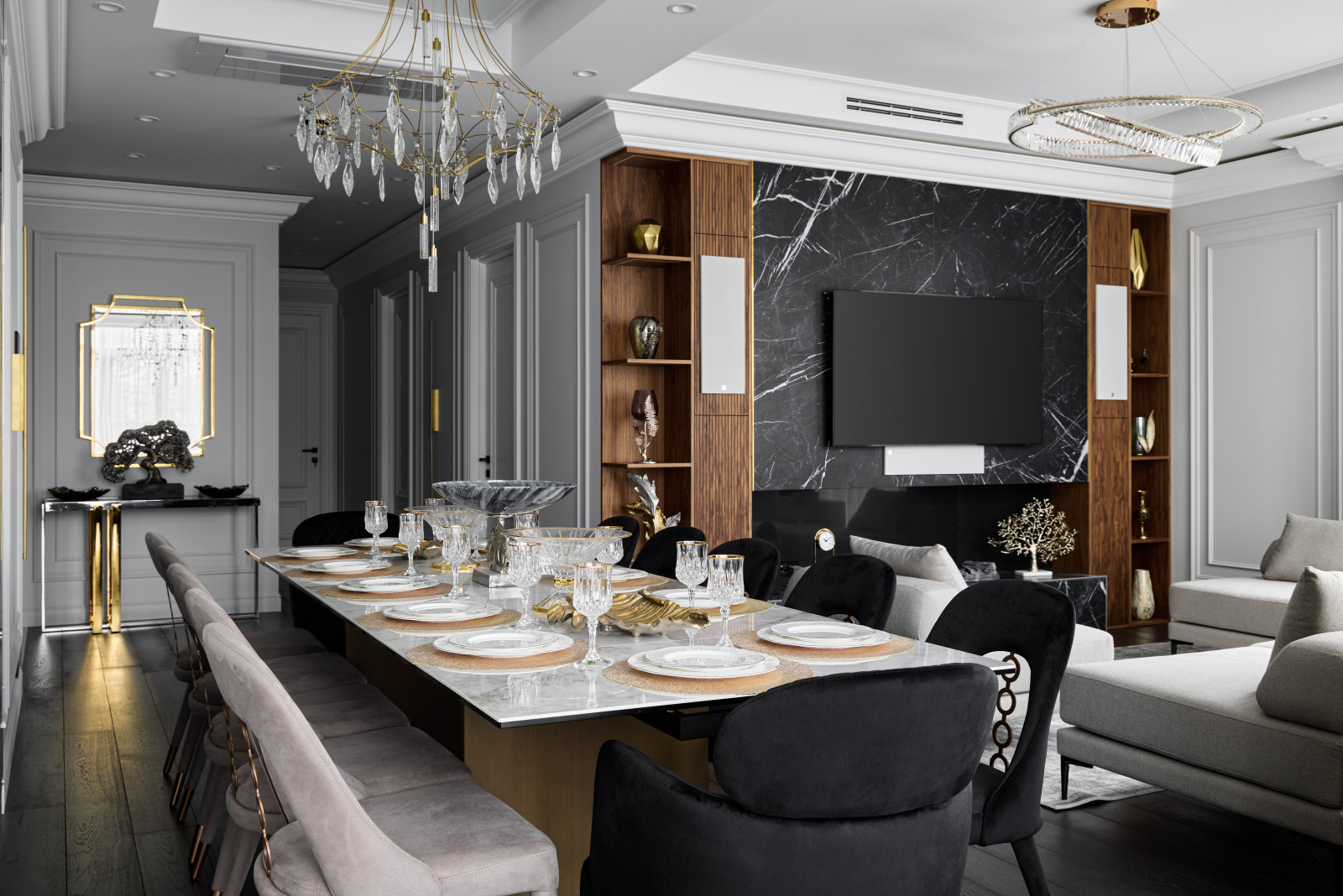 Обложка проекта: Квартира в элитном ЖК