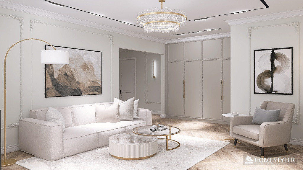 Гостинная неоклассика