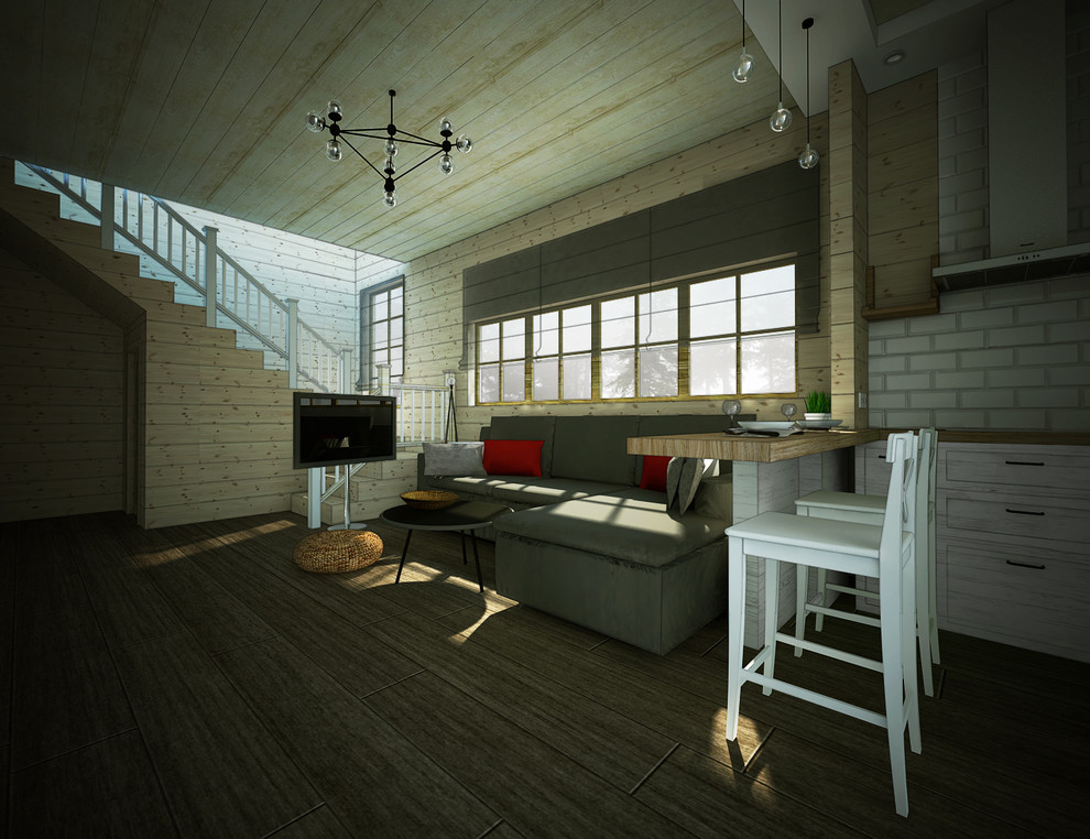 Обложка проекта: Кухня в бане