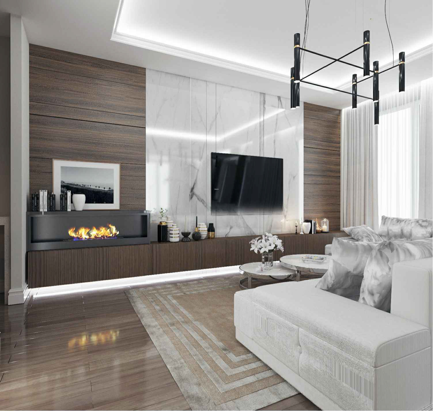 Дизайн-проект 2-комнатной квартиры м. Улица 1905 года