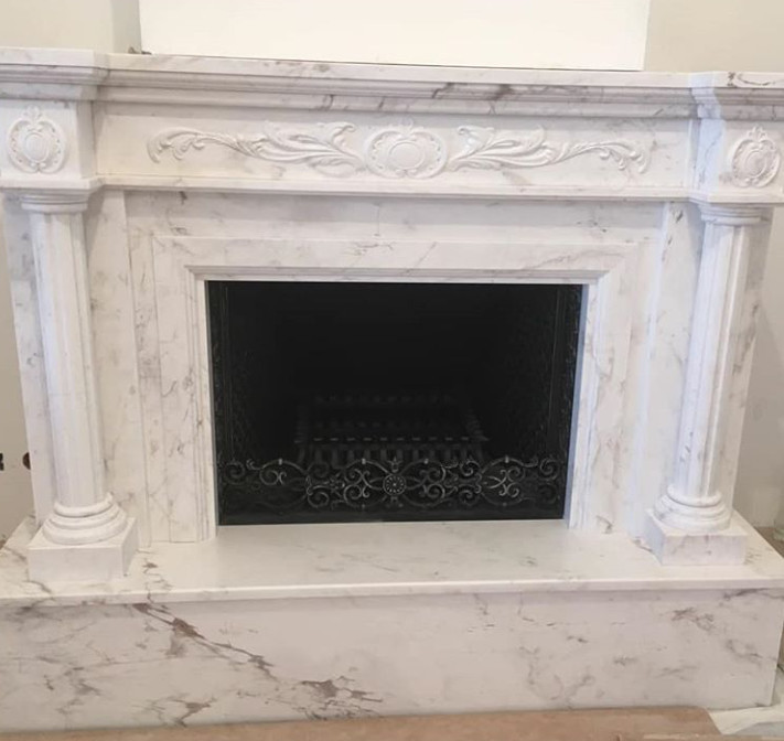 мраморный портал для камина