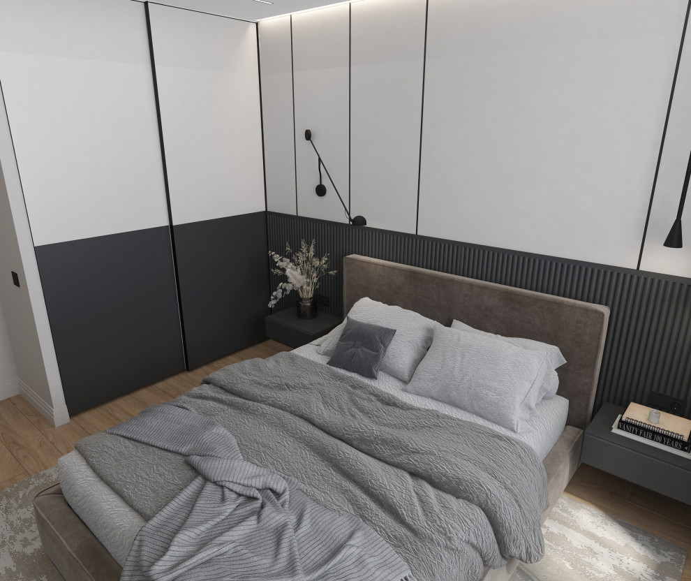 Дизайн-проект  спальни в г . Москве