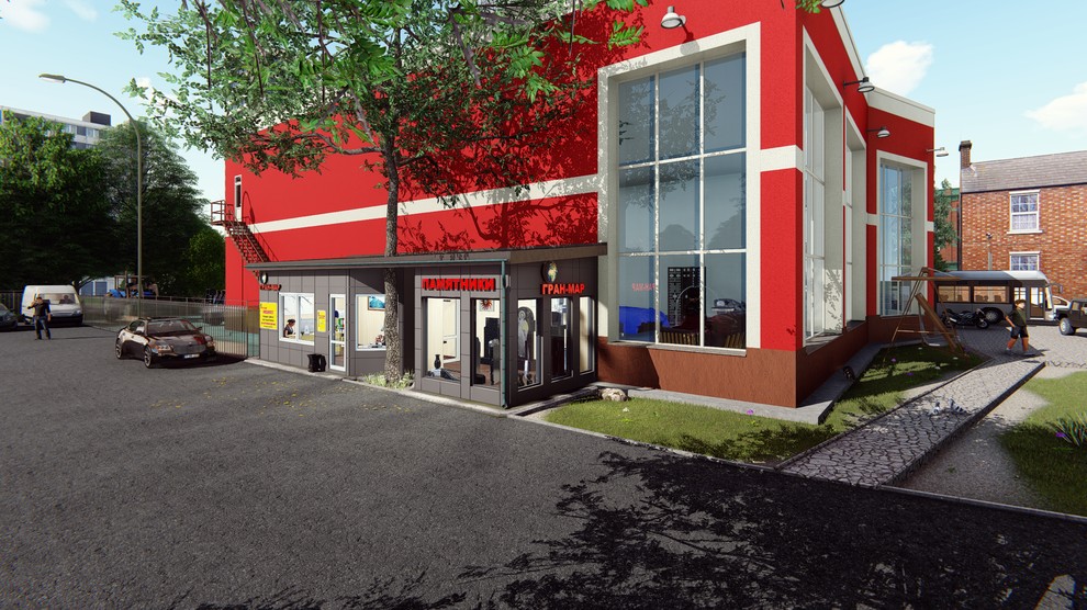 Торгово-выставочный павильон