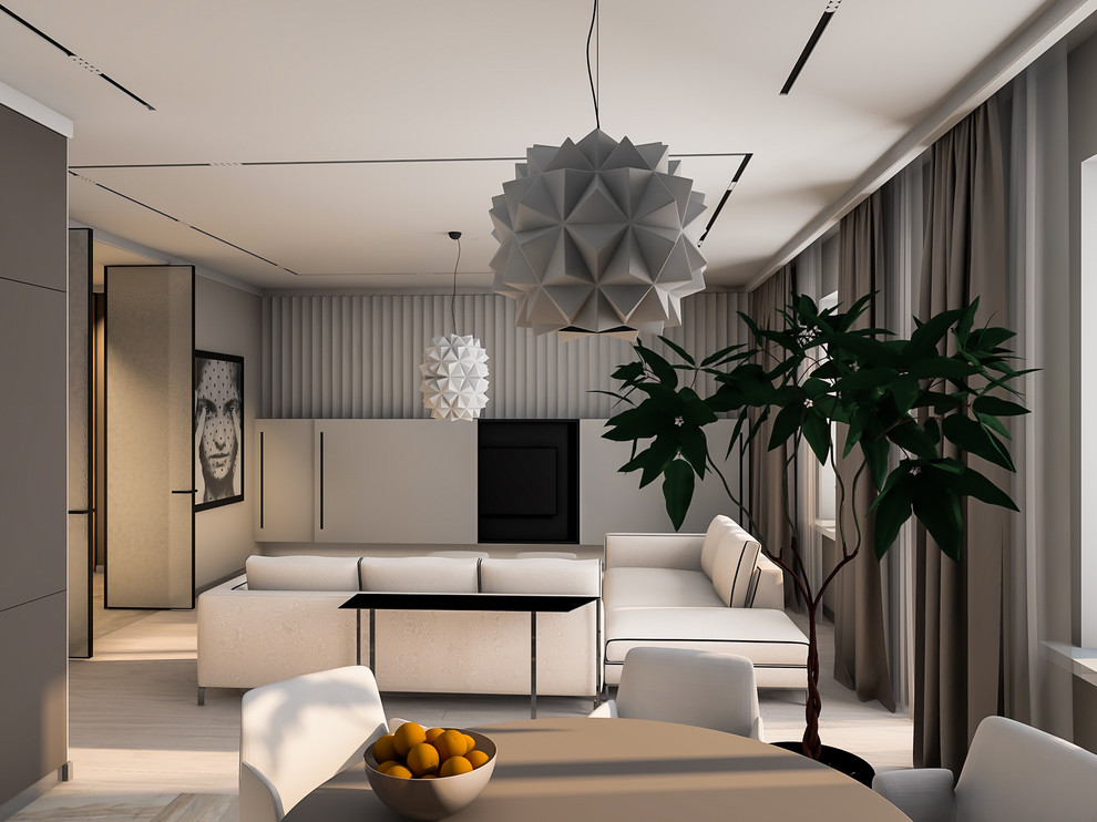 Интерьер квартиры 120 м2. Барнаул.