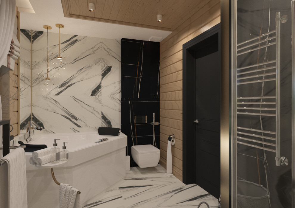 МО д. Супонево ванные комнаты