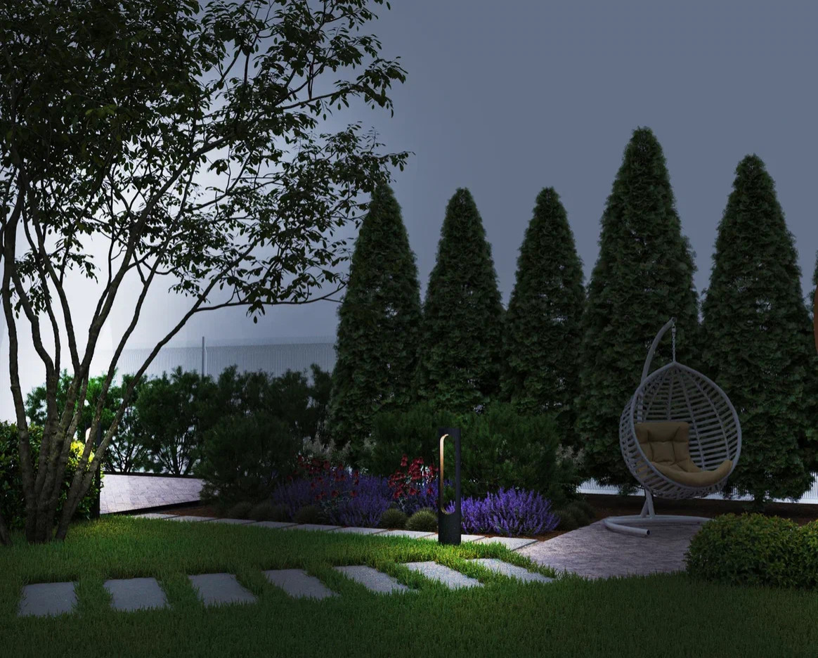 Зона отдыха ночью