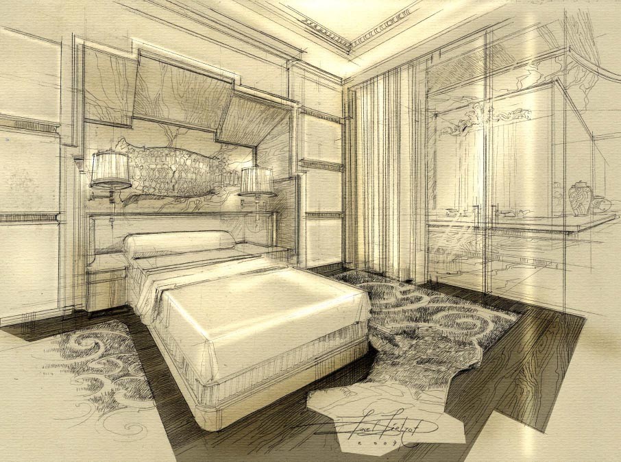 Эскизы - дизайн интерьера