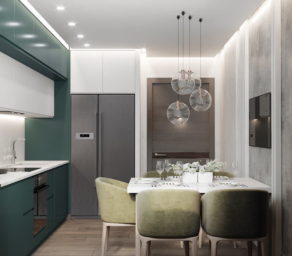 Дизайн квартиры в современном стиле.