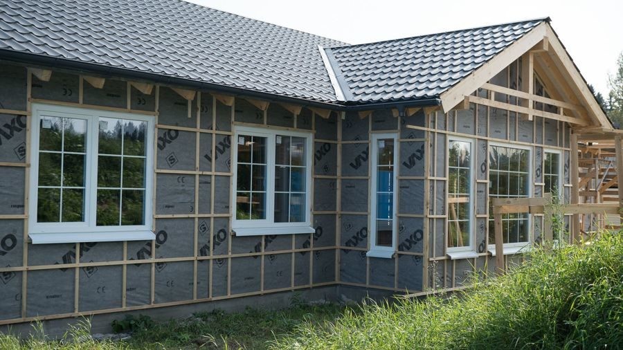 Одноэтажный дом в шведском стиле. Проект Hanko