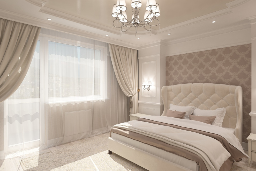 Пастельная спальня