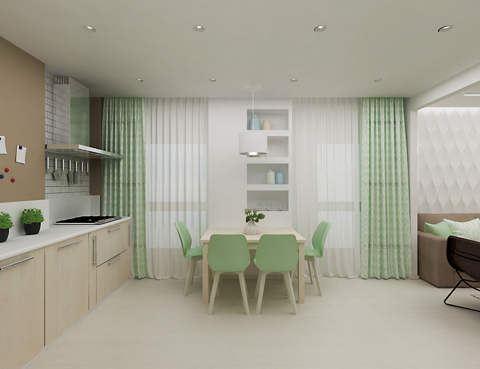 ИНТЕРЬЕР ТРЕХКОМНАТНОЙ КВАРТИРЫ «СОЛОВЬИНАЯ ТРЕЛЬ»