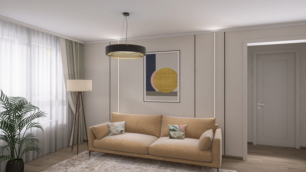 Двух комнатная квартира под сдачу