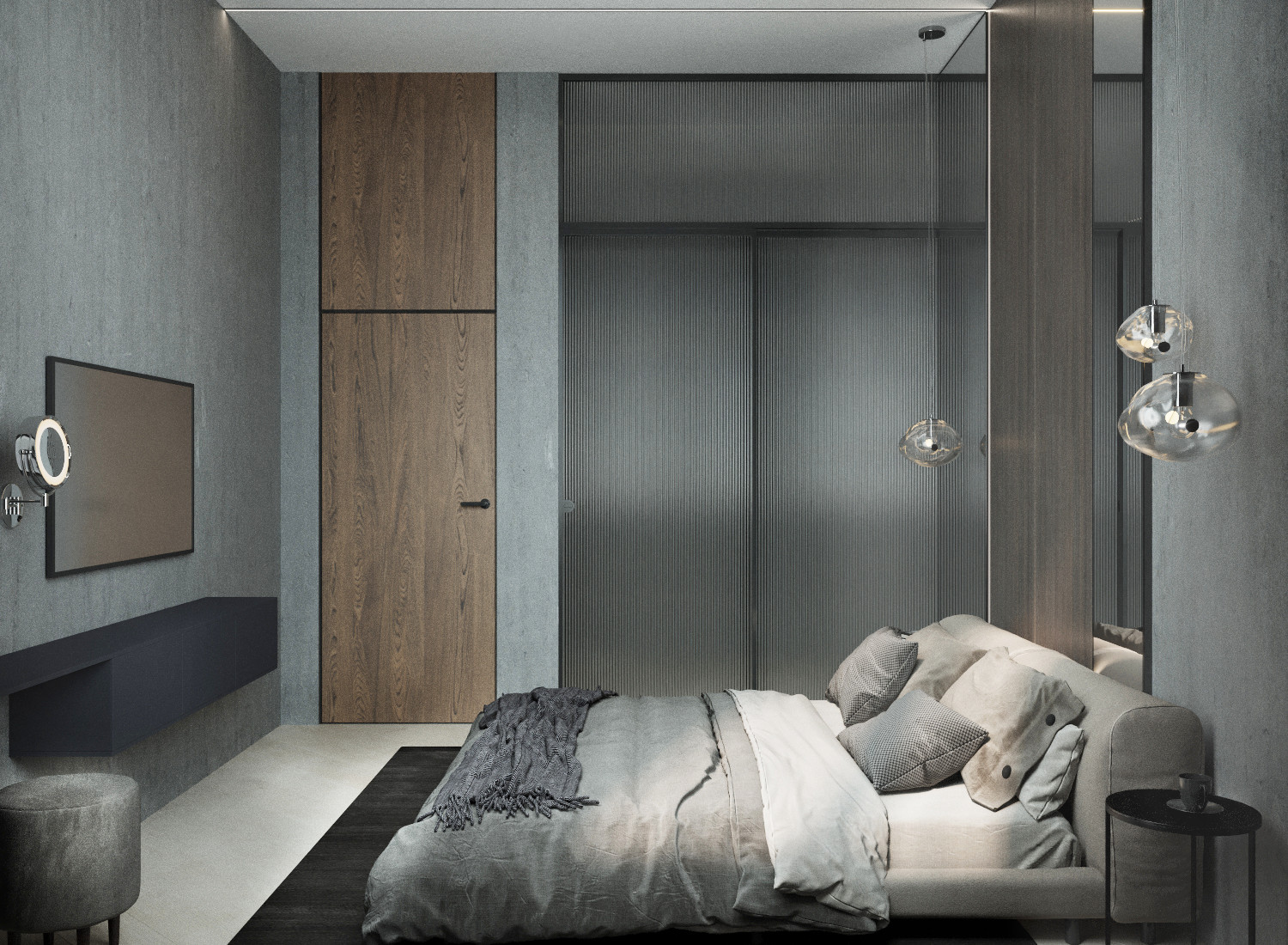 Дизайн-проект квартиры в тиле лофт