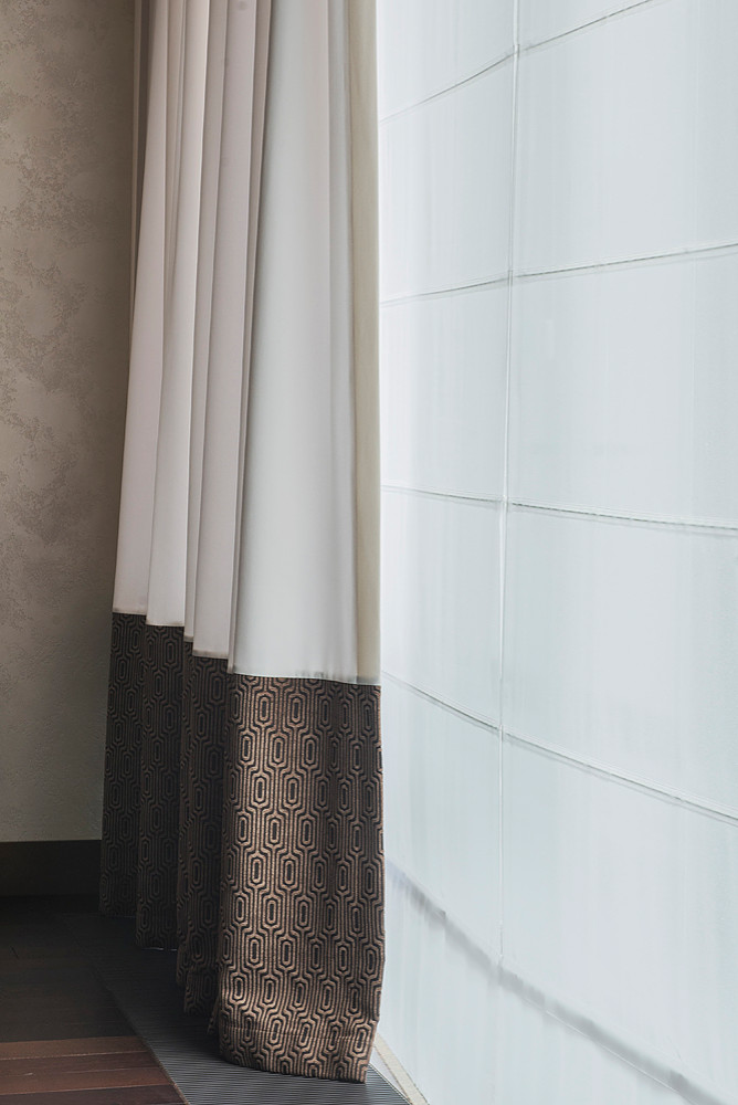 Гостиная (оформление текстилем от Fabrin)