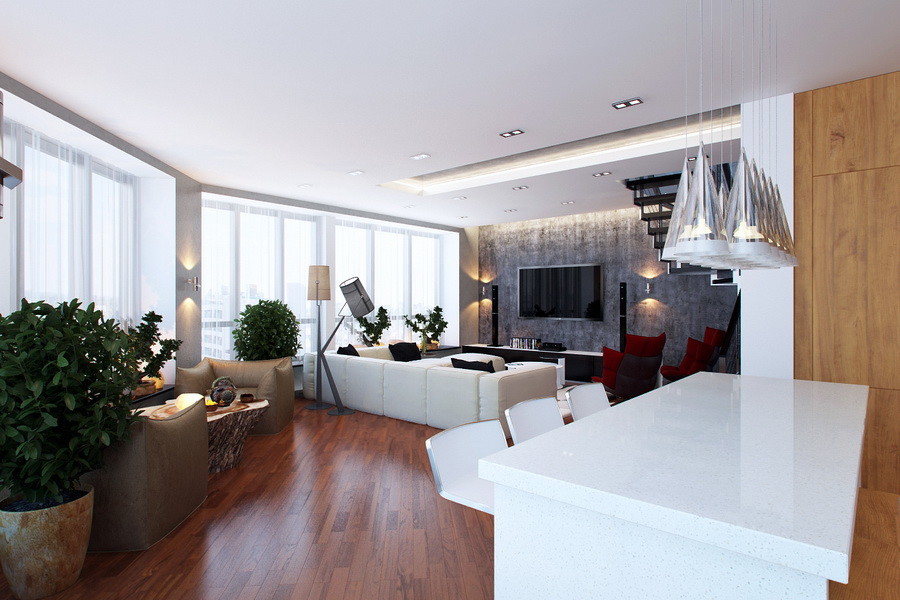 Дизайн интерьера дома "Лофт как образ жизни"