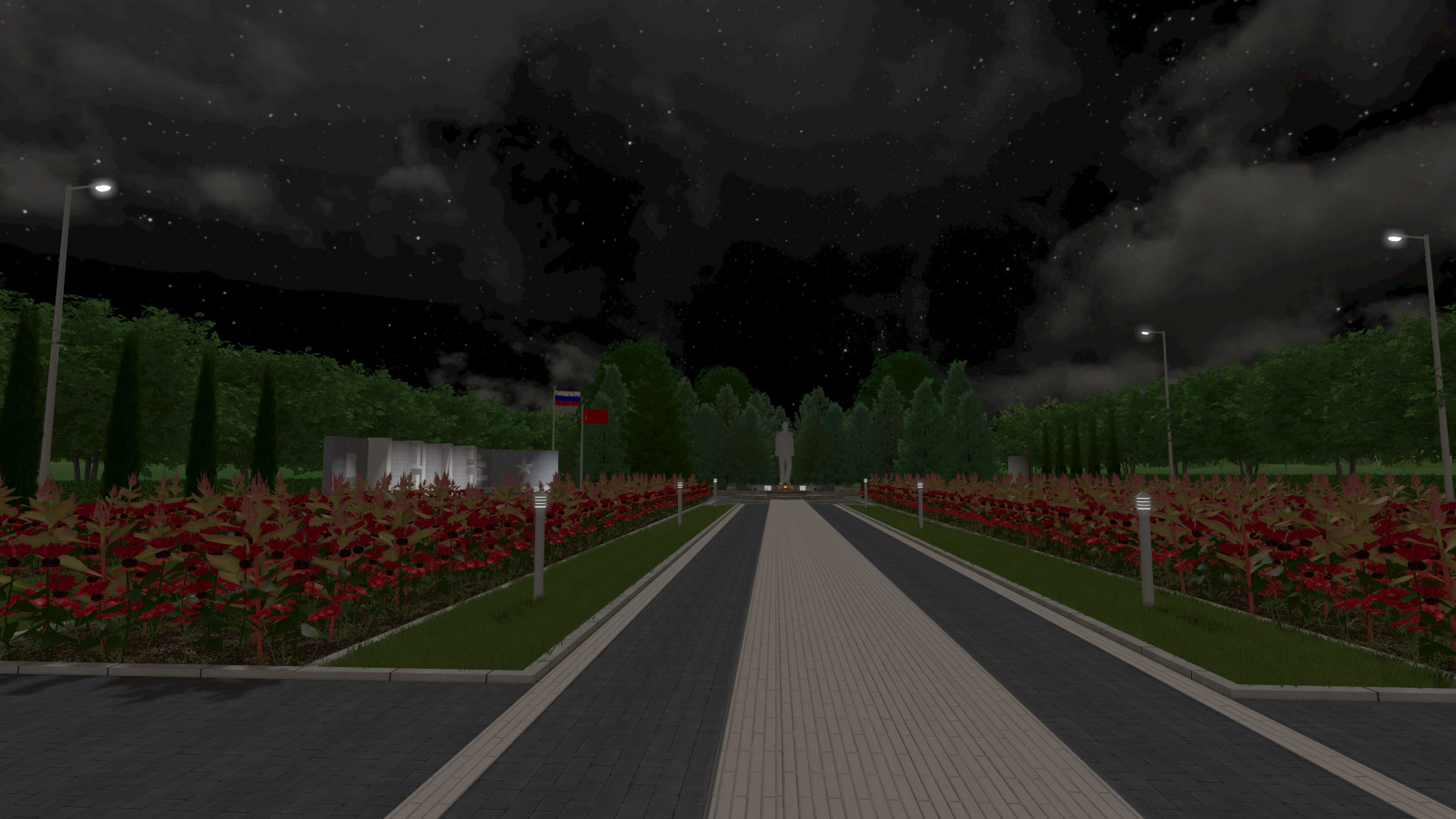 Мемориальный комплекс "Вечный Огонь" в г.Жиздра, 2021