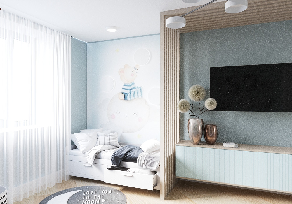 Обложка проекта: Однокомнатная квартира