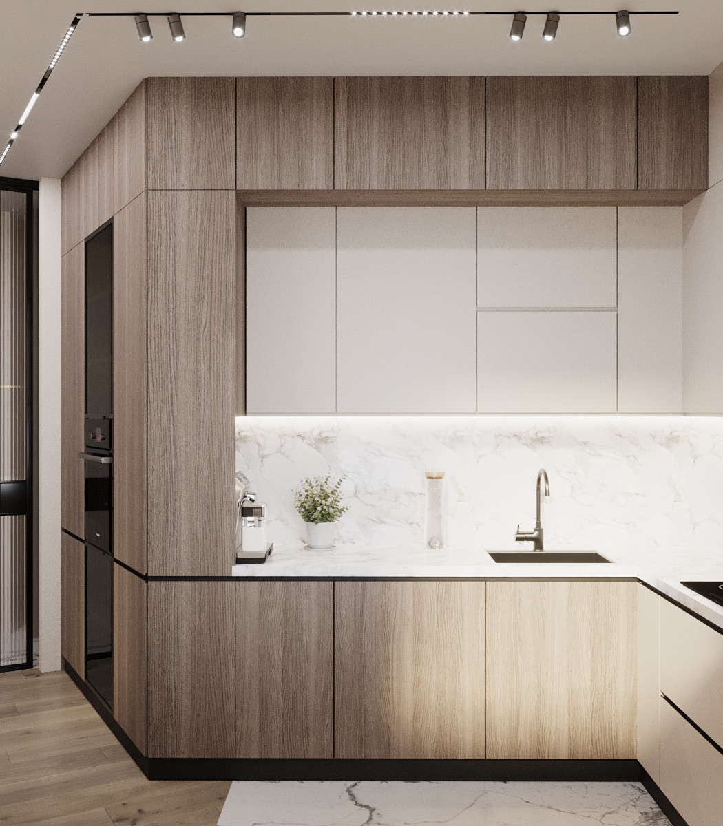 Дизайн-проект квартиры в ЖК Питер