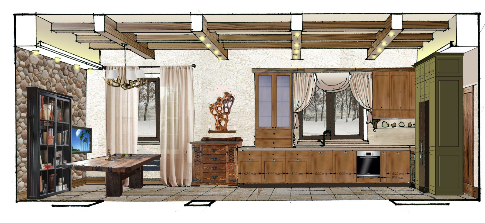 Обложка проекта: .Частный жилой дом.Шале