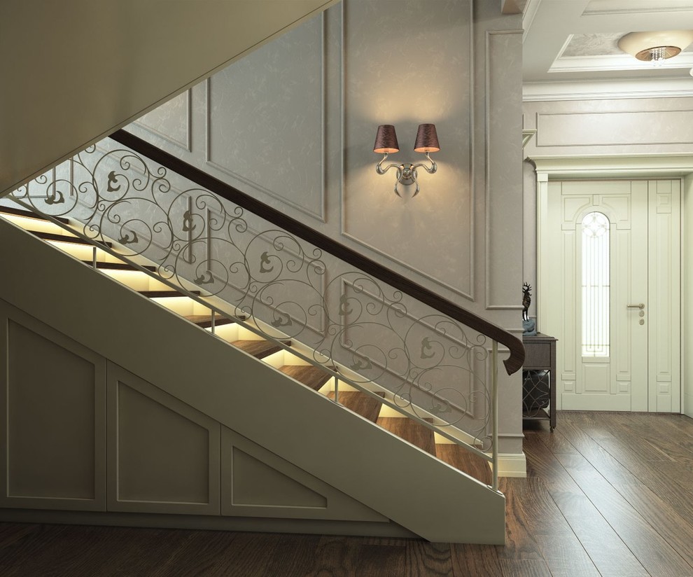 Дизайн интерьера частного коттеджа в г. Щелково