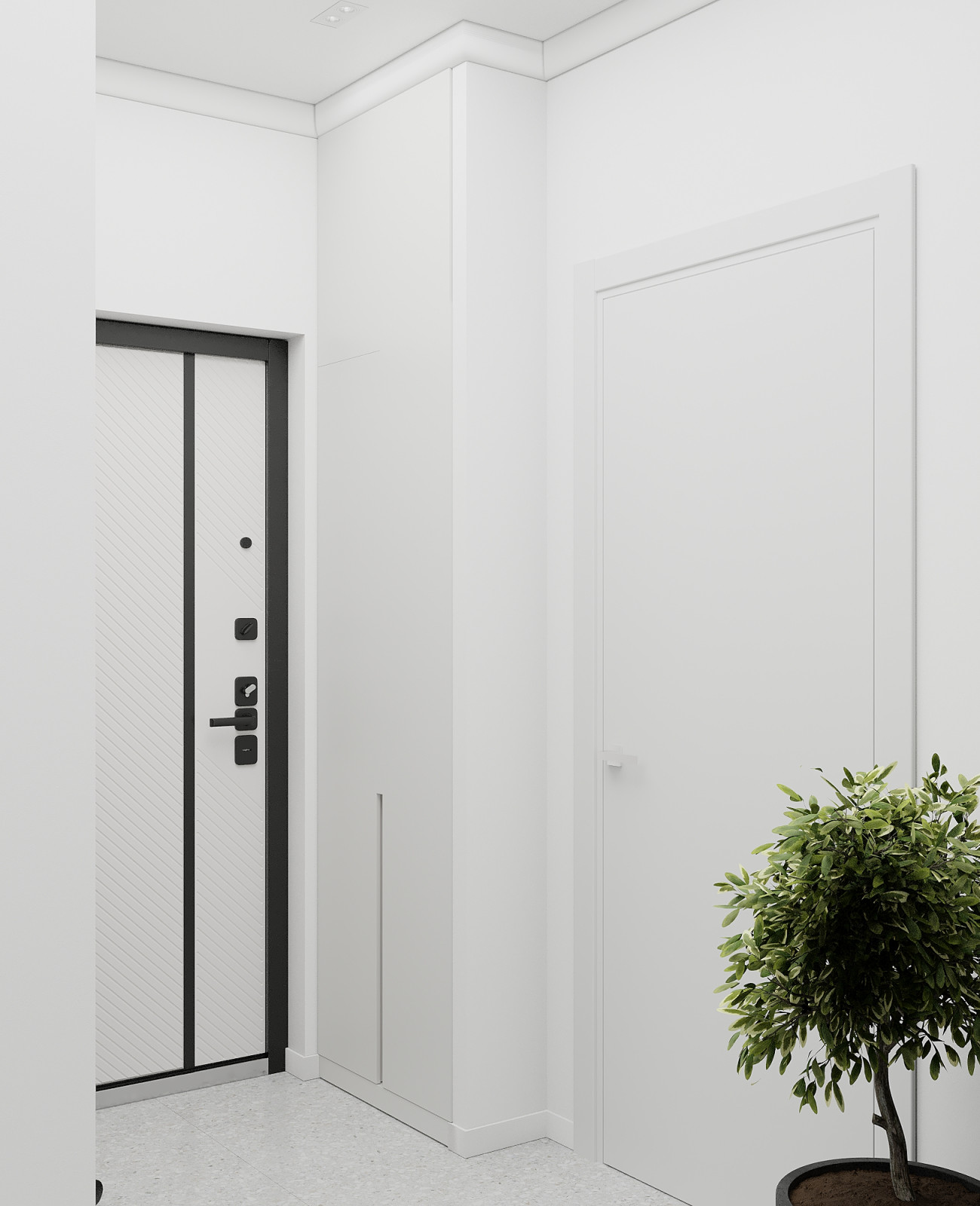 прихожая минимализм