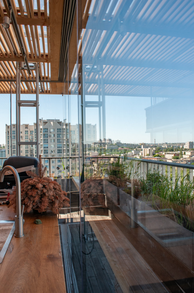 Обложка проекта: Терраса с видом на Волгу