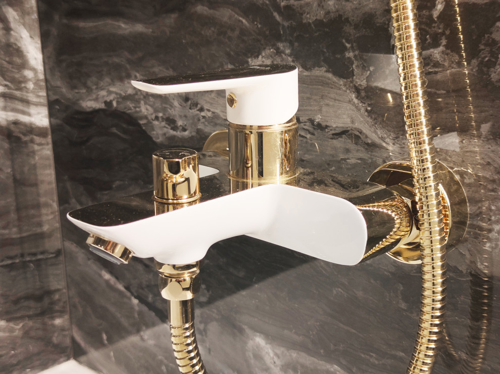 Золотой смеситель