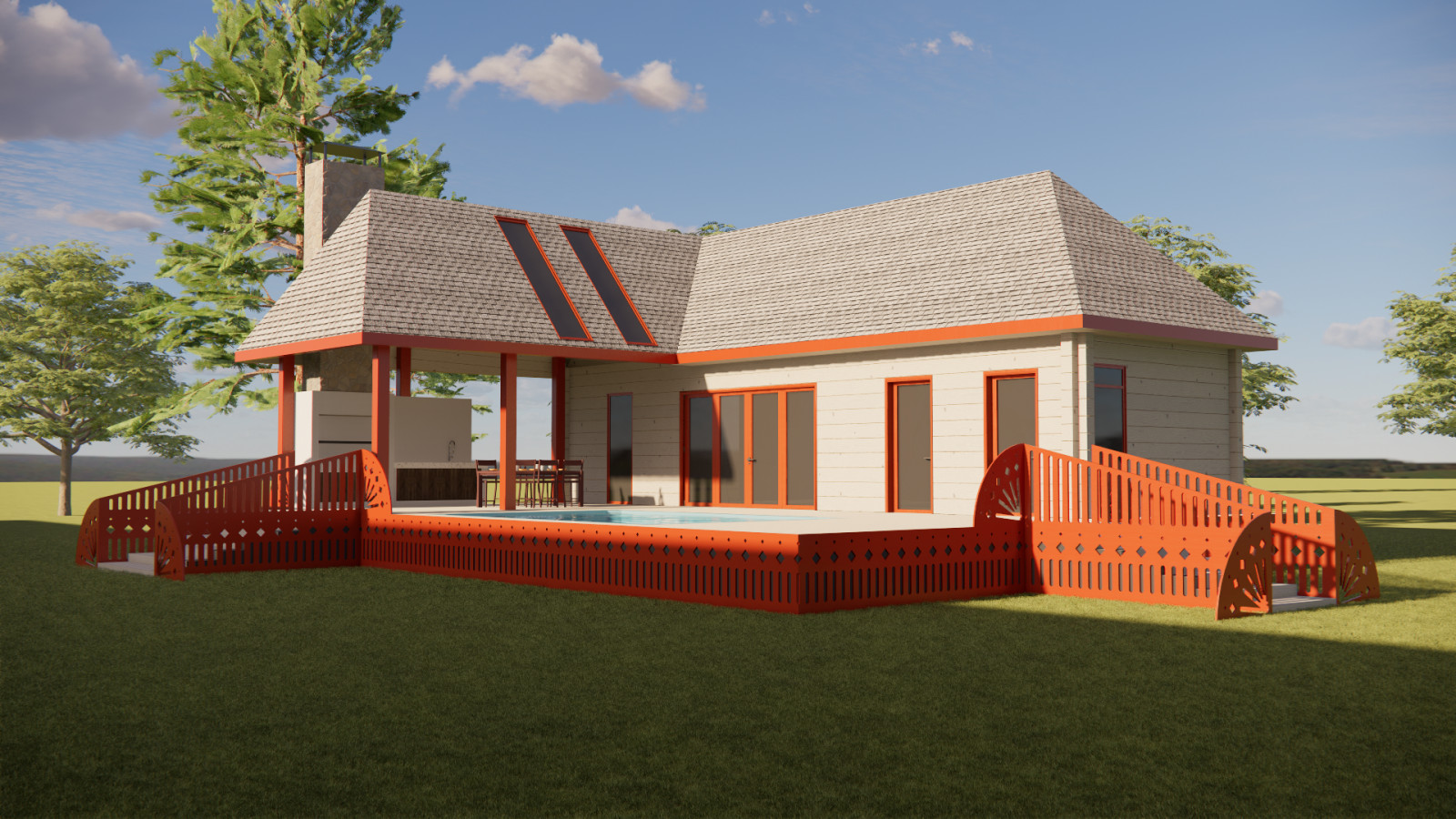 Обложка проекта: Загородный дом