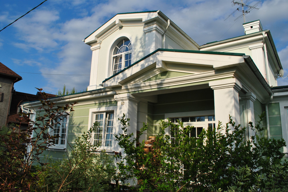 Дом после реконструкции в кп "Новый мир"