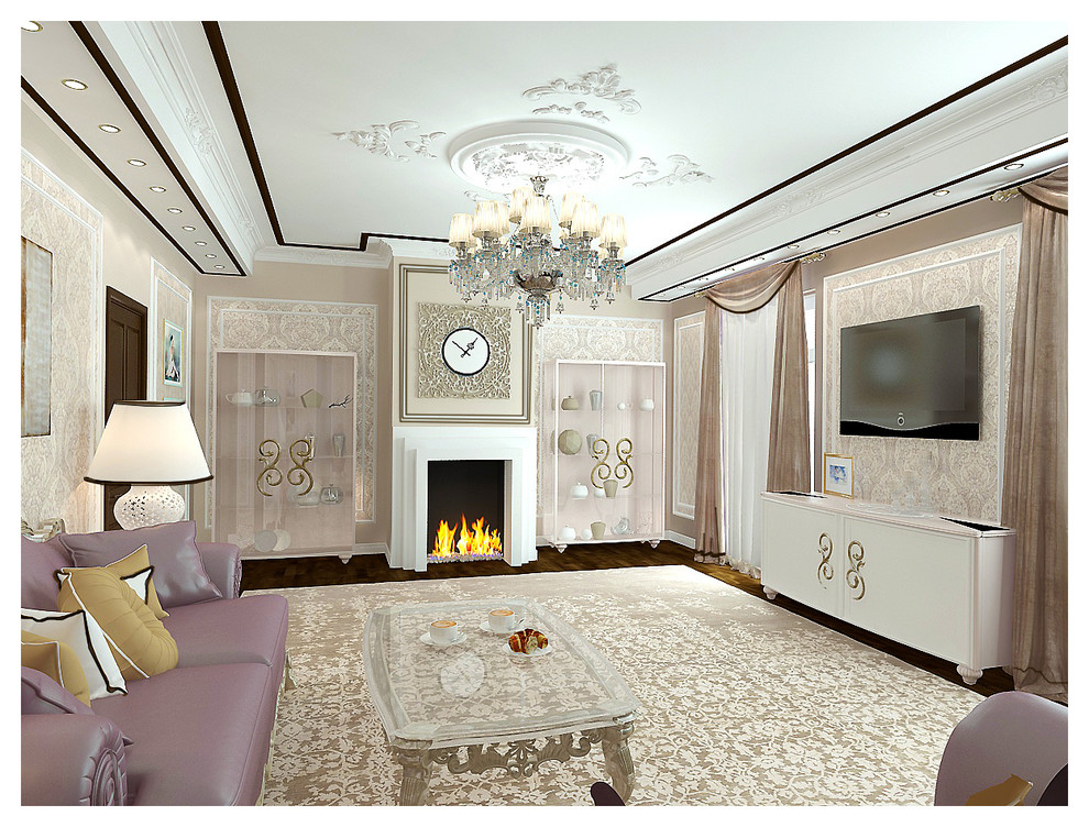 Обложка проекта: Торжественная каминная